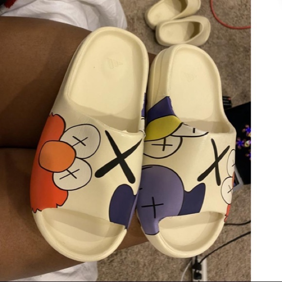 Yeezy Shoes Cartoon Slides Poshmark